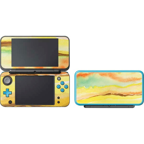 Tuscan Sun Watercolor Geode Nintendo 2DS XL (2017) Skin