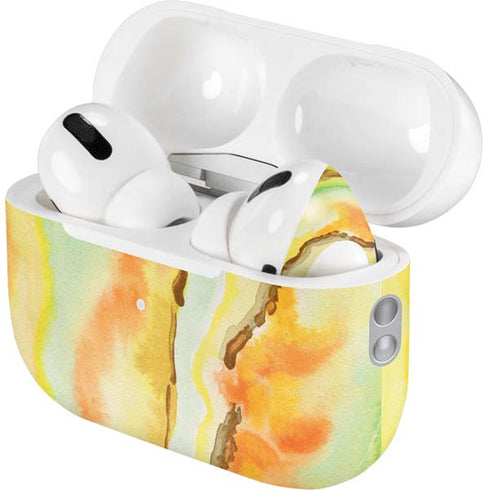 Tuscan Sun Watercolor Geode AirPods Pro 2nd Gen Skin