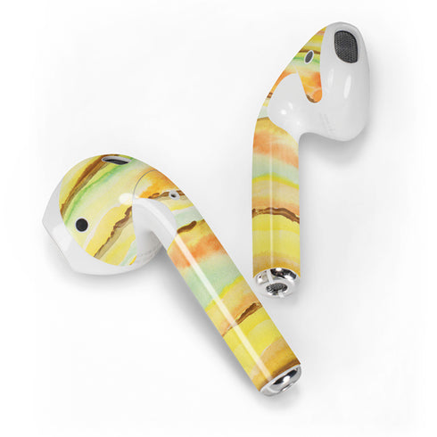 Tuscan Sun Watercolor Geode Apple AirPods 2 Skin