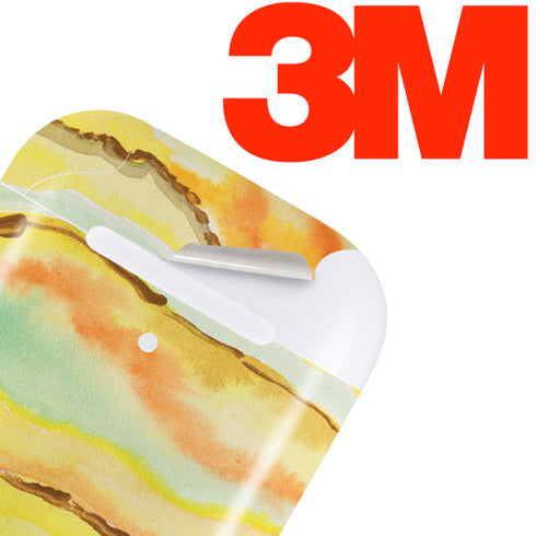 Tuscan Sun Watercolor Geode Apple AirPods 2 Skin