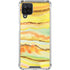 Tuscan Sun Watercolor Geode Galaxy A12 Clear Case