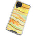 Tuscan Sun Watercolor Geode Galaxy A12 Clear Case