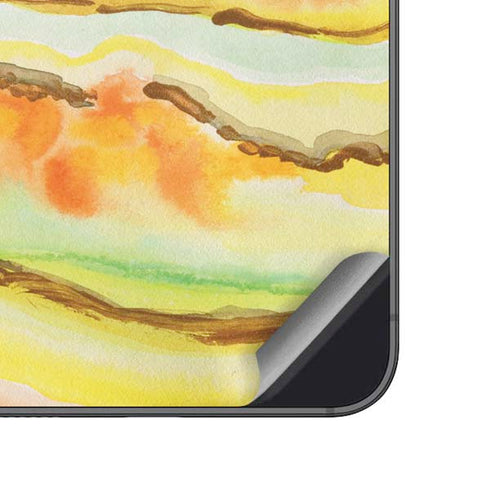 Tuscan Sun Watercolor Geode Galaxy A14 5G Skin