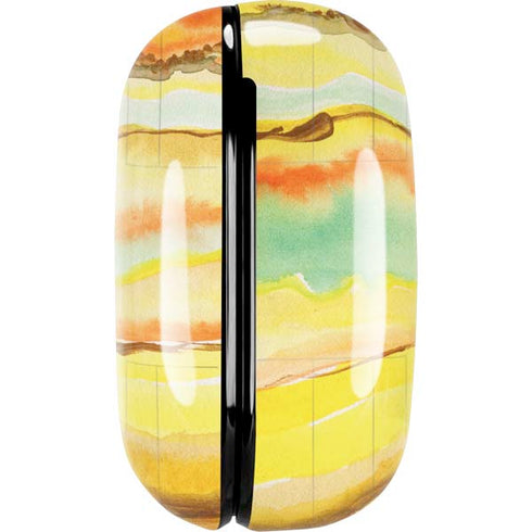 Tuscan Sun Watercolor Geode Galaxy Buds Pro Skin