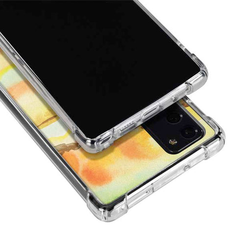 Tuscan Sun Watercolor Geode Galaxy Note20 5G Clear Case