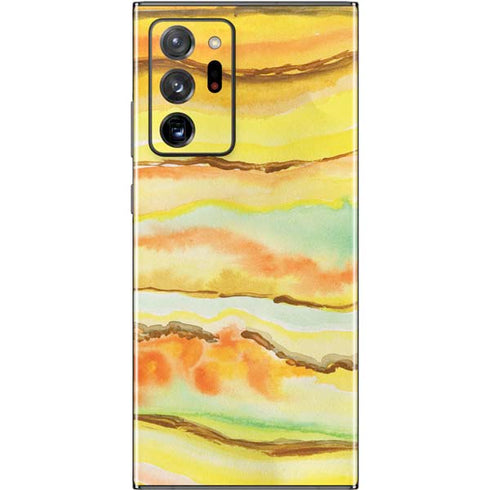 Tuscan Sun Watercolor Geode Galaxy Note20 Ultra 5G Skin