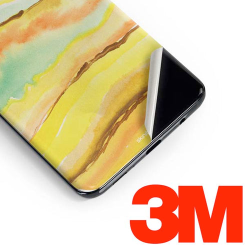 Tuscan Sun Watercolor Geode Galaxy S10 Plus Skin