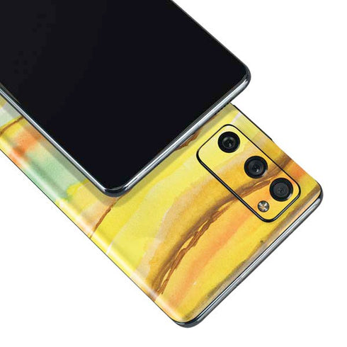 Tuscan Sun Watercolor Geode Galaxy S20 Fan Edition Skin