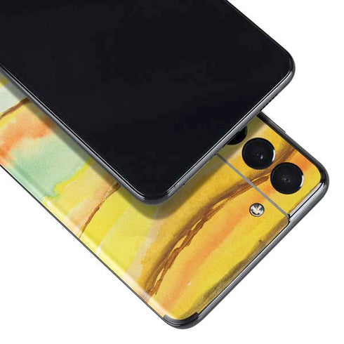 Tuscan Sun Watercolor Geode Galaxy S21 Plus 5G Skin