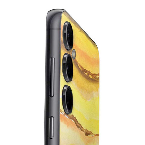 Tuscan Sun Watercolor Geode Galaxy S23 FE Skin