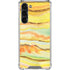 Tuscan Sun Watercolor Geode Galaxy S23 Plus Clear Case