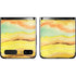 Tuscan Sun Watercolor Geode Galaxy Z Flip Skin