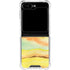 Tuscan Sun Watercolor Geode Galaxy Z Flip5 5G Clear Case