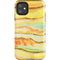 Tuscan Sun Watercolor Geode iPhone 11 Impact Case