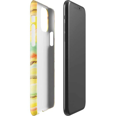 Tuscan Sun Watercolor Geode iPhone 11 Pro Max Lite Case