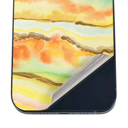 Tuscan Sun Watercolor Geode iPhone 12 Mini Skin