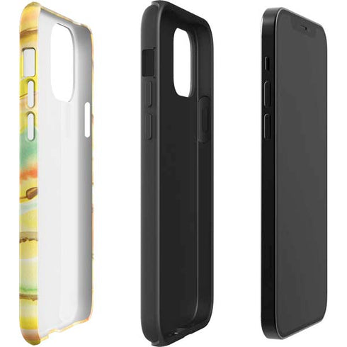 Tuscan Sun Watercolor Geode iPhone 12 Pro Max Impact Case