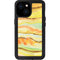 Tuscan Sun Watercolor Geode iPhone 15 Waterproof Case