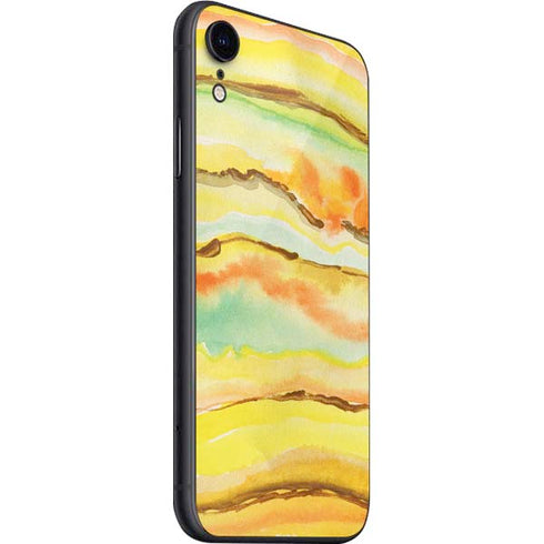Tuscan Sun Watercolor Geode iPhone SE (2nd & 3rd Gen) Skin