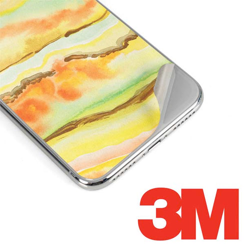 Tuscan Sun Watercolor Geode iPhone XR Skin