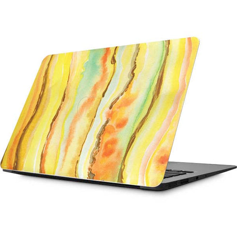 Tuscan Sun Watercolor Geode Apple MacBook Skin