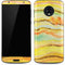 Tuscan Sun Watercolor Geode Moto G6 Skin