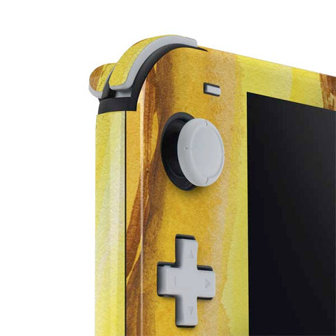 Tuscan Sun Watercolor Geode Nintendo Switch Lite Skin