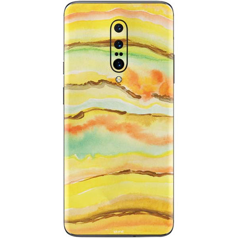 Tuscan Sun Watercolor Geode OnePlus 7 Pro Skin