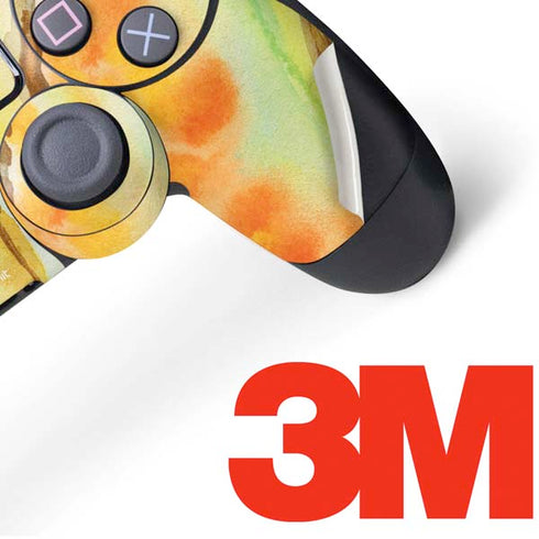 Tuscan Sun Watercolor Geode PS4 Controller Skin