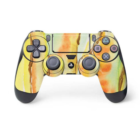 Tuscan Sun Watercolor Geode PS4 Controller Skin