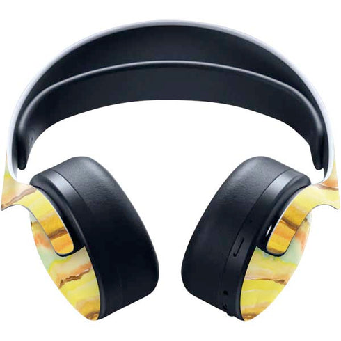 Tuscan Sun Watercolor Geode PULSE 3D Wireless Headset for PS5 Skin