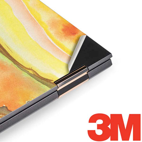 Tuscan Sun Watercolor Geode HP Spectre Skin