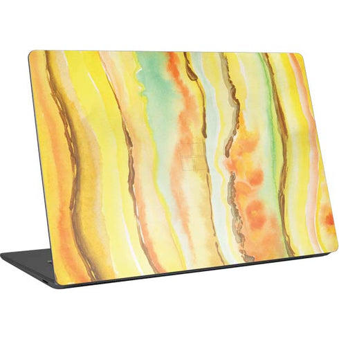 Tuscan Sun Watercolor Geode Surface Laptop 4 15in Skin