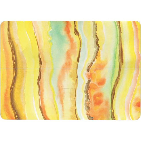 Tuscan Sun Watercolor Geode Surface Laptop Studio Skin