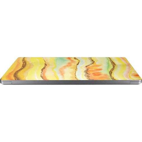 Tuscan Sun Watercolor Geode Universal Laptop 12in (9.8 x 6.8in) Skin
