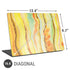 Tuscan Sun Watercolor Geode Universal Laptop 16.6in (13.4 x 9.7in) Skin