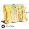 Tuscan Sun Watercolor Geode Universal Laptop 18in (14.6 x 10.6in) Skin