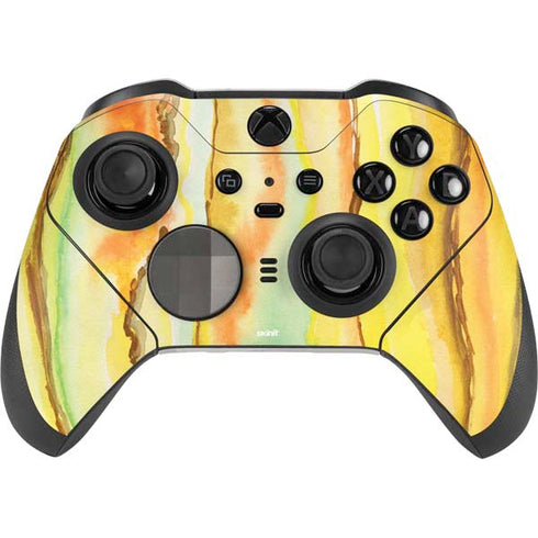 Tuscan Sun Watercolor Geode Xbox Elite Wireless Controller Series 2 Skin