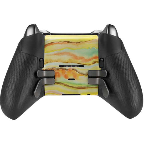 Tuscan Sun Watercolor Geode Xbox Elite Wireless Controller Series 2 Skin