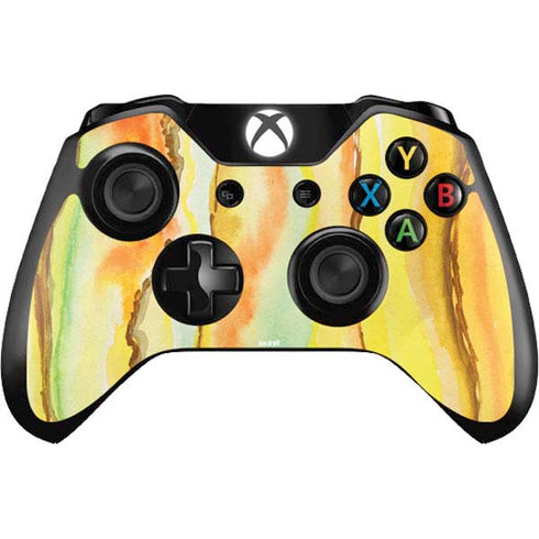 Tuscan Sun Watercolor Geode Xbox One Controller Skin