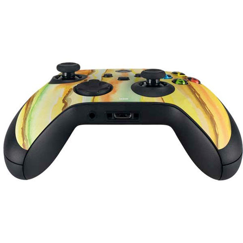 Tuscan Sun Watercolor Geode Xbox Series X Controller Skin