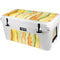 Tuscan Sun Watercolor Geode YETI Tundra 65 Hard Cooler Skin