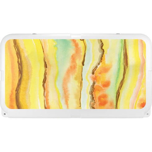 Tuscan Sun Watercolor Geode YETI Tundra 65 Hard Cooler Skin