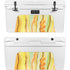 Tuscan Sun Watercolor Geode YETI Tundra 65 Hard Cooler Skin
