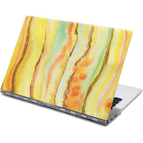 Tuscan Sun Watercolor Geode Yoga 910 2-in-1 14in Touch-Screen Skin