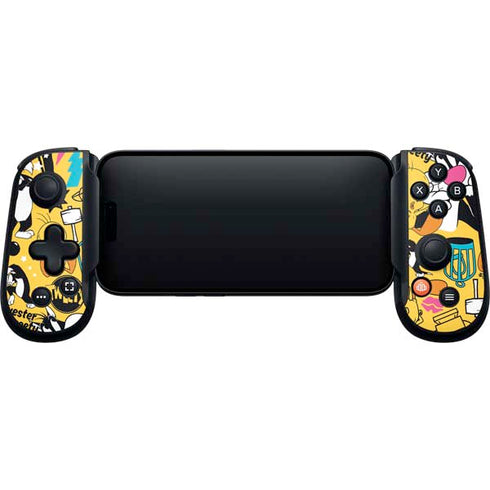 Looney Tunes Tweety and Sylvester Patches Backbone One for iPhone Game Controller Skin