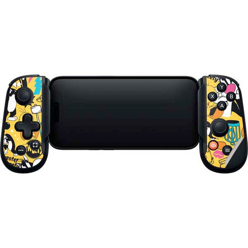Looney Tunes Tweety and Sylvester Patches Backbone One for iPhone Game Controller Skin