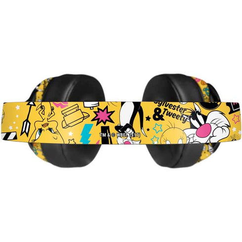 Looney Tunes Tweety and Sylvester Patches Beats Solo Pro Skin