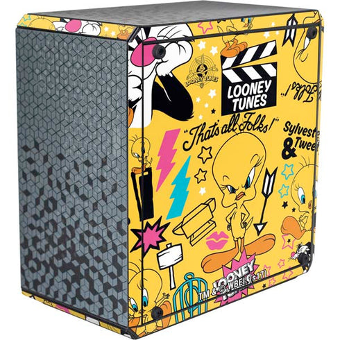 Looney Tunes Tweety and Sylvester Patches Cooler Master MasterBox Q300L Mini Tower Skin