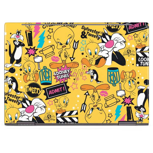 Looney Tunes Tweety and Sylvester Patches HP Envy Skin